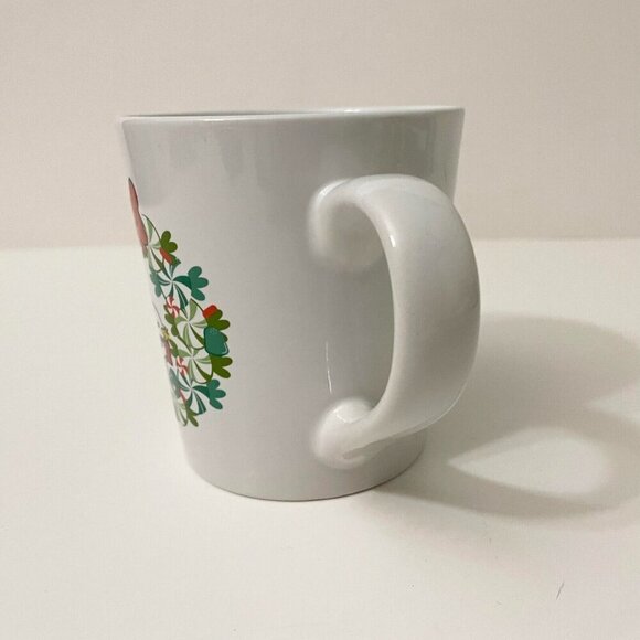 Zrike Peanuts Snoopy Woodstock Christmas Wreath Mug - Picture 3 of 15